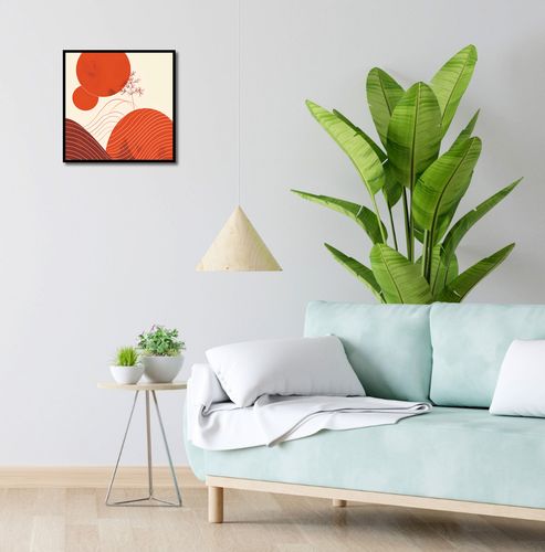 Plakat 40x40cm Ciepło Czerwieni na Arena.pl