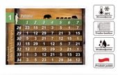 Karty stanowiskowe - karnety - las zimowy - do 34 myśliwych na polowanie zb