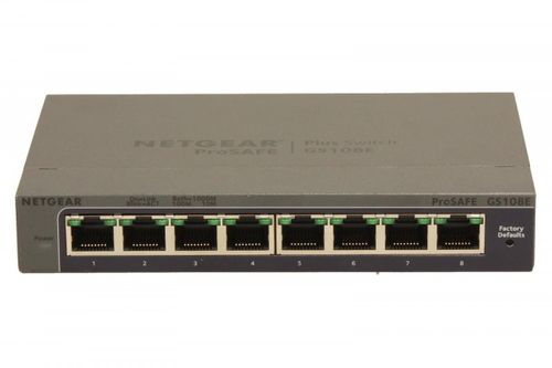 Netgear Switch Unmanaged Plus 8xGE - GS108E na Arena.pl
