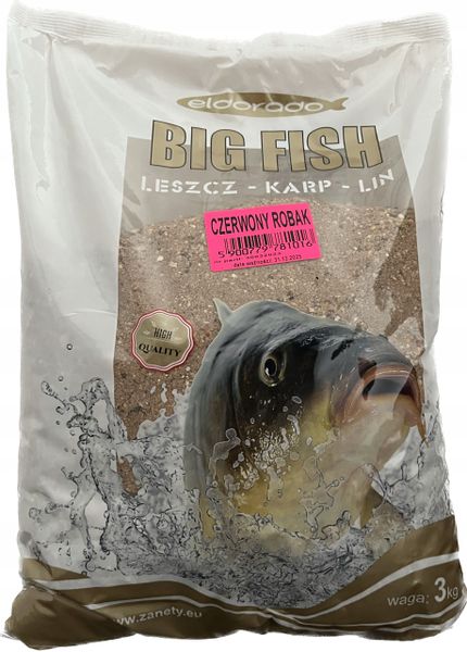 Big Fish Carpstar Czerwony Robak 3kg zdjęcie 1