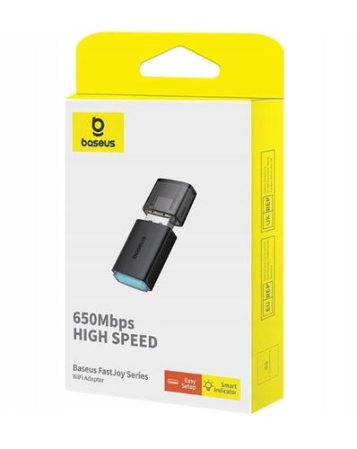 Baseus FastJoy Series WiFi Adapter 650Mbps Cluster Black na Arena.pl