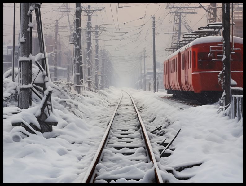 Plakat 80x60cm Podróż po Torach zdjęcie 2