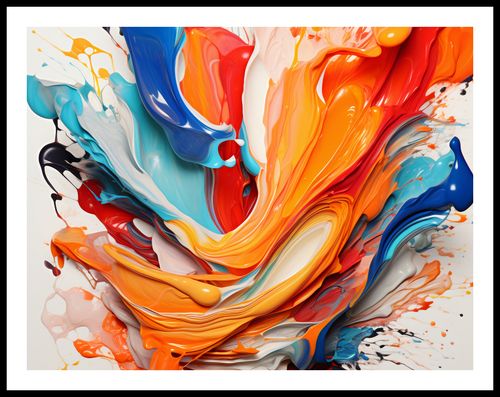 Plakat 65x50cm Taneczne Fale na Arena.pl