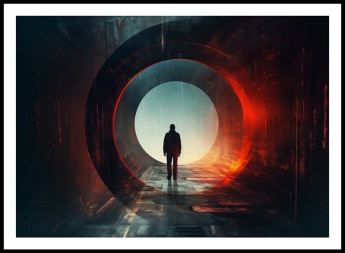 Plakat 84x59,5cm Portal do Świata na Arena.pl