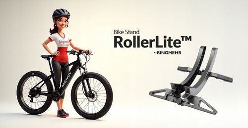 RollerLite - Rowerowy stojak podłogowy marki RINGMEHR(R) na Arena.pl