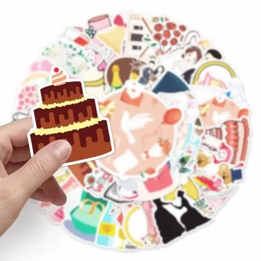 Naklejki największy NAKLEJKI SAMOPRZYLEPNE KSIĘGA GOŚCI ZESTAW zdjęcie 12