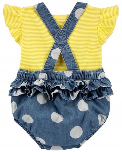 Carter's Zestaw 2-el. Rampers koszulka grochy na Arena.pl