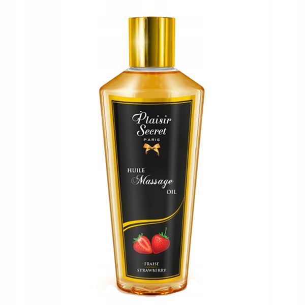 Olejek do masażu intymnego, ciała. Truskawkowy zdjęcie 1