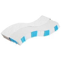 Materac kieszeniowy, twardość średnia, 70x200 cm