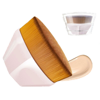 Pędzel pędzelek szczotka szczoteczka do makijażu make up podkładu pudru róż