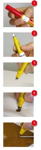 Pisak do retuszu KANTEN-FIX OKNO Ren. 7016.05-167 / RAL 7016 marker na Arena.pl