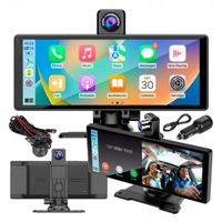RADIO STACJA MULTIMEDIALNA MONITOR 9'' ANDROID AUTO APPLE CARPLAY KAMERY