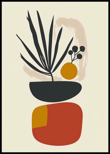 Plakat 64x90cm Botaniczny Wgląd na Arena.pl