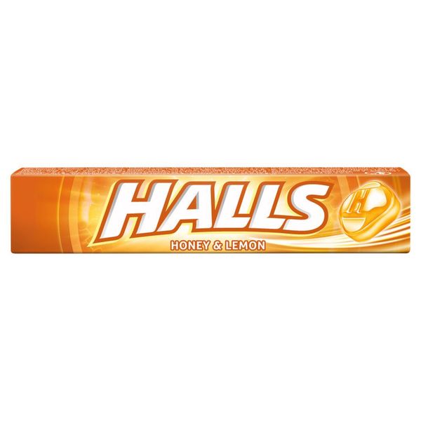 Halls Honey & Lemon Cukierki 33,5 g zdjęcie 1