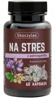 Skoczylas NA STRES ASHWAGANDHA SZAFRAN Kozłek lekarski SPOKÓJ RELAKS
