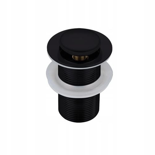 AQUAUNO KOREK DO UMYWALKI KLIK-KLAK MOSIĘŻNY CZARNY BEZ PRZELEWU na Arena.pl