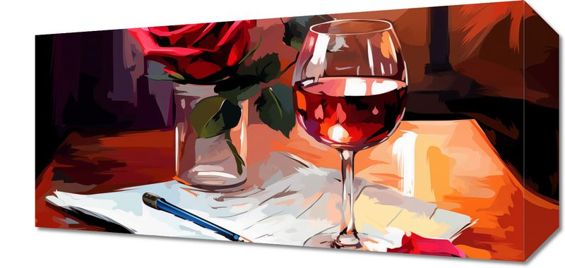 Obraz 40x20cm Poetycki Wieczór zdjęcie 1