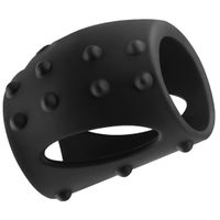 Nakładka na penisa NS Novelties Renegade Czarny Ø 4,5 cm