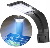 LAMPA LED LAMPKA BELKA CZARNA AKWARIUM DIODY 10W OŚWIETLENIE DLA RYB