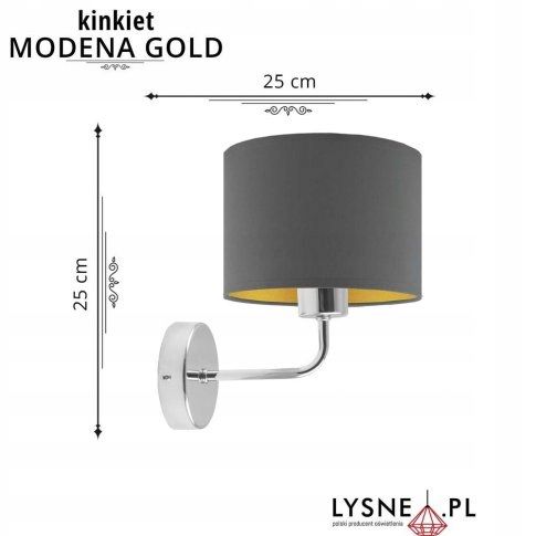 Kinkiet MODENA GOLD na Arena.pl