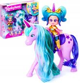 Kookyloos Zestaw Star Unicorn Gwiezdny Jednorożec Lalka Aurora