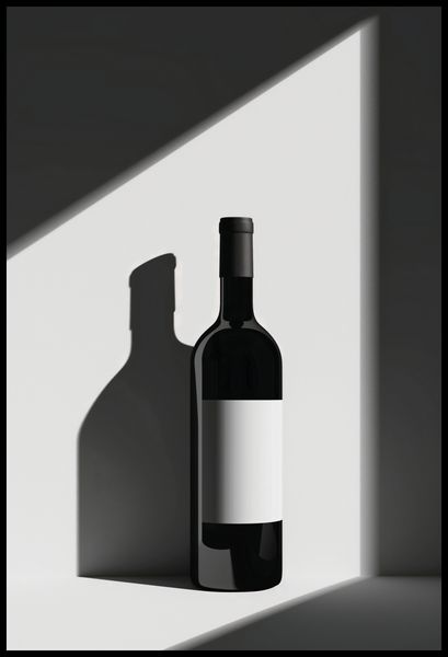 Plakat 67,5x100cm Butla Wina zdjęcie 2