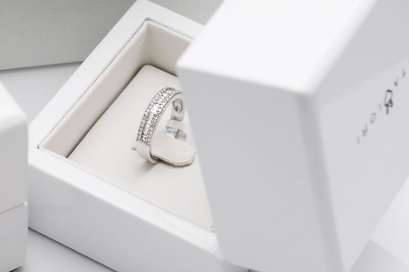 Emaga Złoty pierścionek PBD0759 - Diament zdjęcie 9