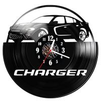 Zegar ścienny z płyty winylowej Charger 1824.14