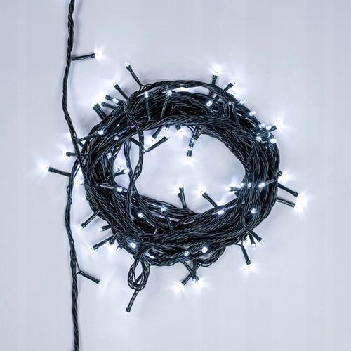 LAMPKI CHOINKOWE Z FLASH ŚWIATEŁKA 200led BIAŁE ZIMNE ZEWNĘTRZNE WEWNĘTRZNE na Arena.pl