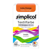 simplicol expert barwnik do tkanin india-orange pomarańczowy indyjski 150 g