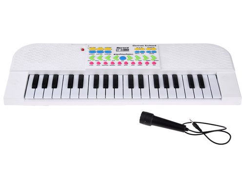 ZABAWKOWEY MINI KEYBOARD  DLA DZIECI  MIKROFON na Arena.pl