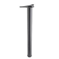 NOGA STOŁU BLANT 71X6CM METALOWA REGULOWANA CZARNA