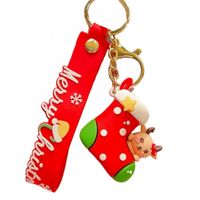 brelok do kluczy świąteczna skarpeta, christmas brl346