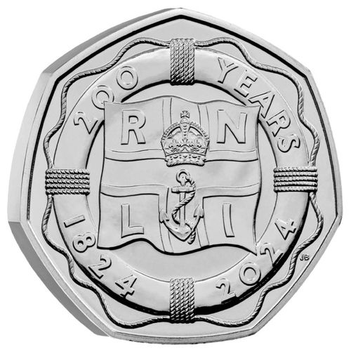 200 Years of the RNLI 50p Miedzionikiel 2024 na Arena.pl