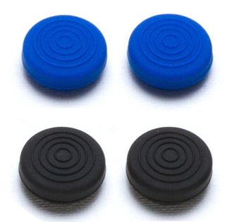 snakebyte Control:Caps nakładki na analogi P4 (2x czarny 2x niebieski)