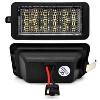 Seat, Skoda, VW lampki tablicy rejestracyjnej LED 2szt