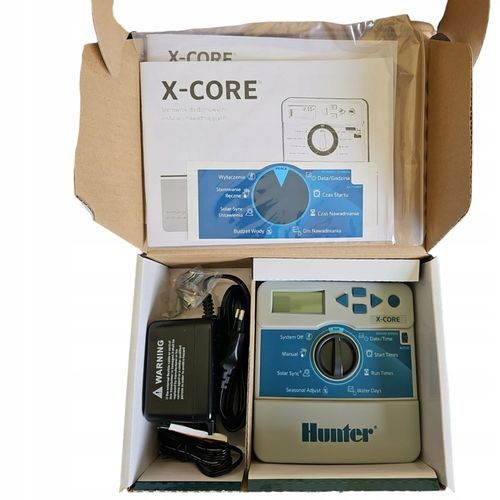 STEROWNIK NAWADNIANIA 6 SEKCJI HUNTER X-CORE XC-601I-E WEWNĘTRZNY WYDAJNY na Arena.pl