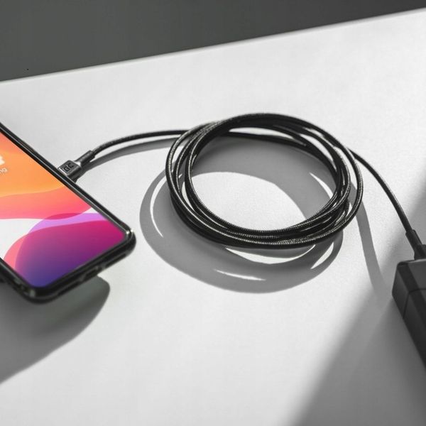 2x Kabel USB-C TypC 2m GC PowerStream szybkie ładowanie PowerDelivery (60W) zdjęcie 9