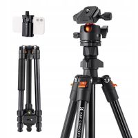 Tripod K&F Concept O234A2+BH-36 163 cm czarny
