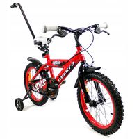 Rower dziecięcy SIrox Montra Ignite koło 16 " czerwony