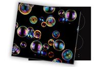 SZKLANA DESKA NA KUCHENKĘ 60x52 004A BAŃKI