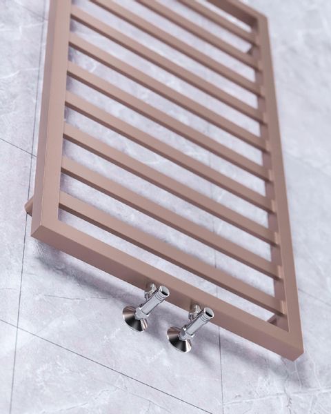 *Grzejnik łazienkowy MELY 720x530 318W *ZŁOTY RÓŻ zdjęcie 4