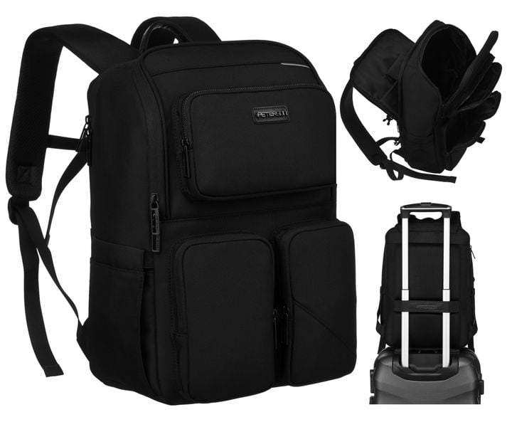 plecak ptn-63106-6388 black zdjęcie 1