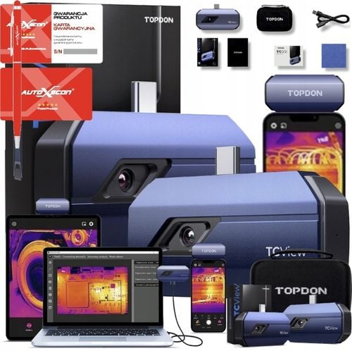 Kamera termowizyjna USB-C Termowizja TOPDON TC001 IR256x192 Android na Arena.pl