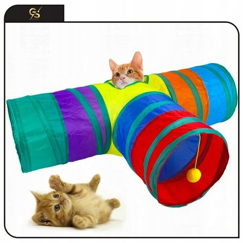 Zestaw Zabawki Dla Kota Mysz Wędka Piłki Duży Domek Tunel dla Kota 20 el XL na Arena.pl