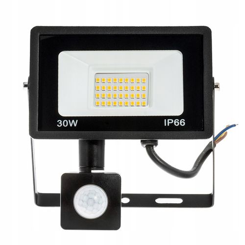 Halogen Naświetlacz LED 30W LAMPA z Czujnik ruchu na Arena.pl