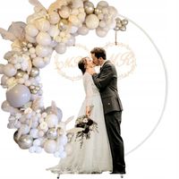 STOJAK NA BALONY STELAŻ ŚLUB URODZINY DEKORACJE WESELE DO SESJI DUŻY TŁO 2M