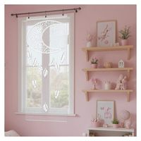 Firanka Fengari 50 x 165 cm DomoweTekstylia | WN973F 165