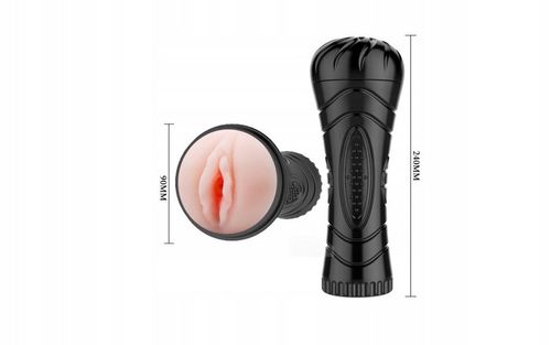 MASTURBATOR MĘSKI SZTUCZNA CIPKA Z WIBRACJAMI na Arena.pl