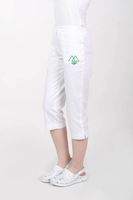 Spodnie medyczne rybaczki damskie z HAFTOWANYM TWOIM LOGO 10 SZTUK